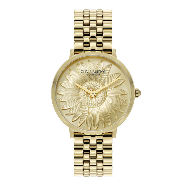Montre Sunflower & Bracelet Or 36mm