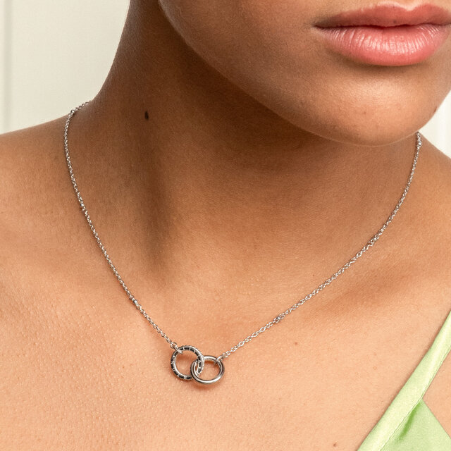 Collier Amity Interlock Argenté