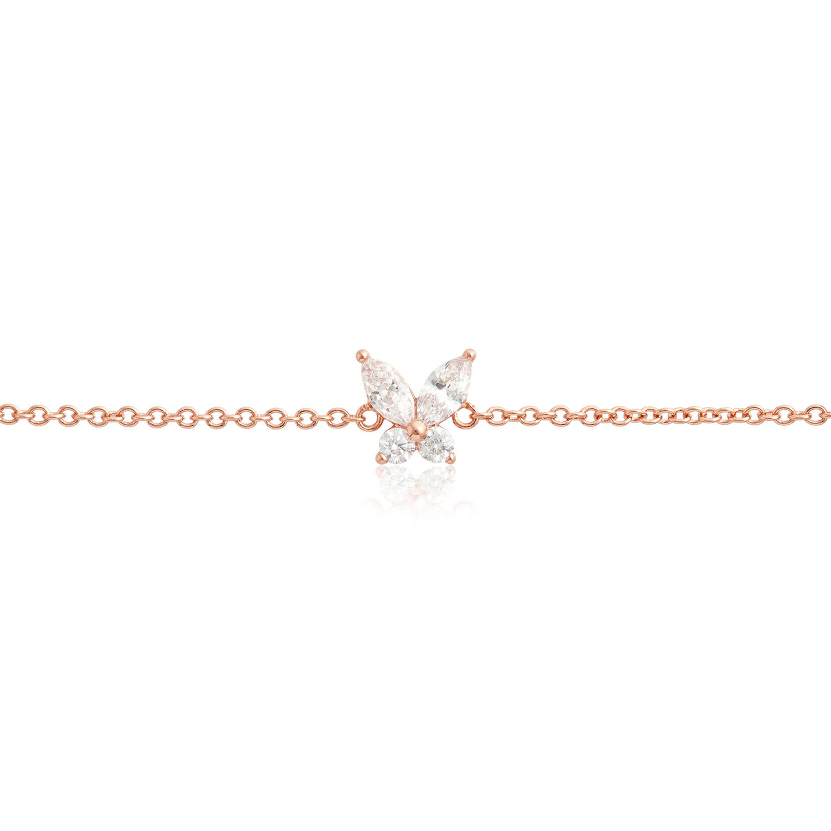 Rose Gold Marquise Bracelet
