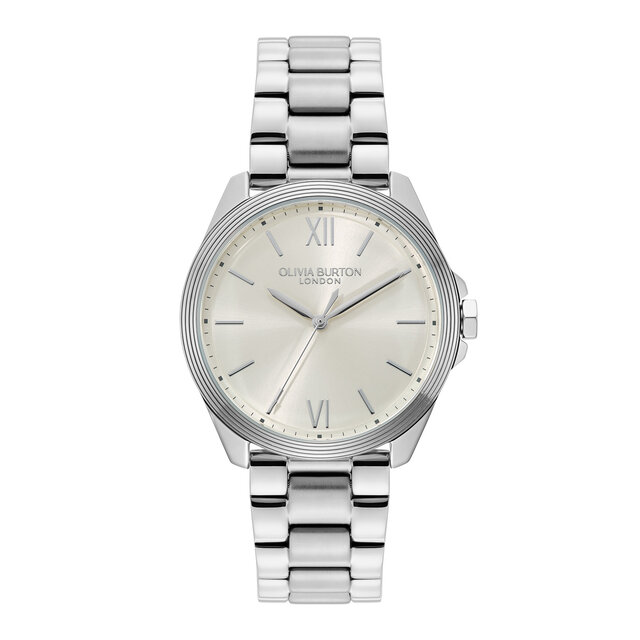 Montre-bracelet Chiswick ivoire et argent 36 mm