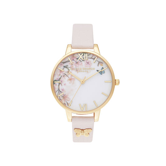 Pretty Blossom Blossom & Rose Gold Watch