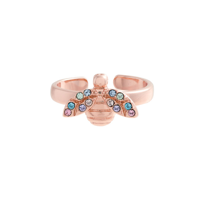 Rose Gold Bee Ring