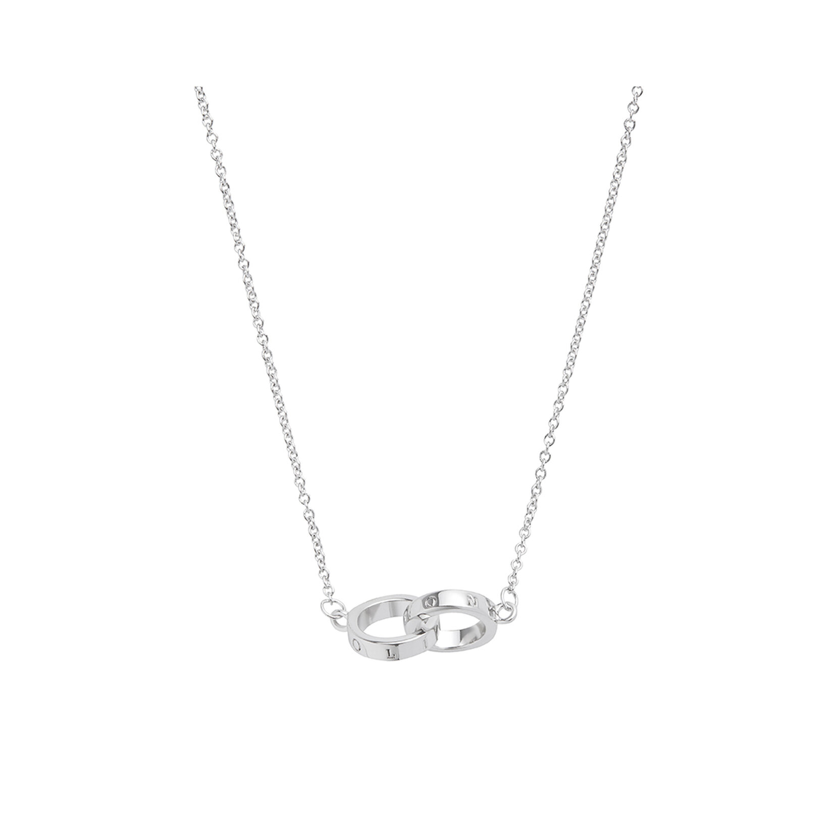 Silver Interlink Necklace