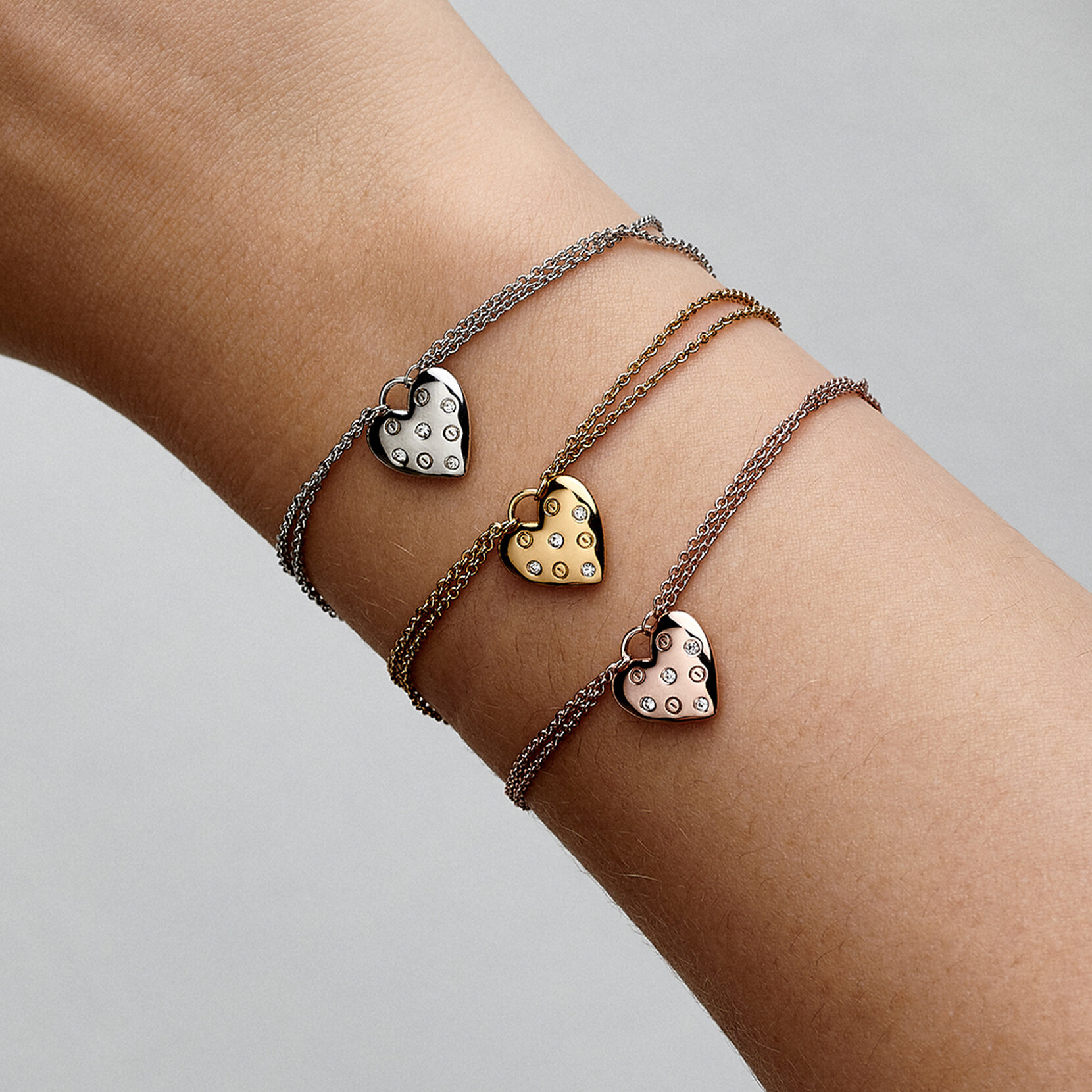 Bracelet Classic Heart or