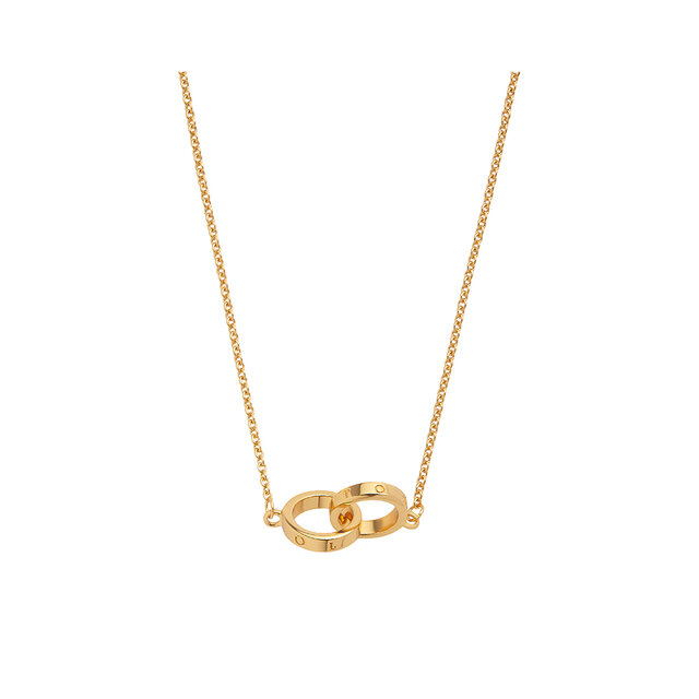 Gold Interlink Necklace