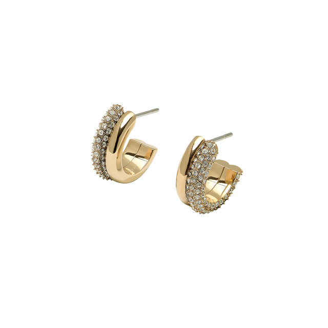 Entwine Gold Hoop Earrings