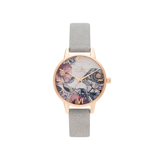 Eco Friendly Grey & Rose Gold Watch