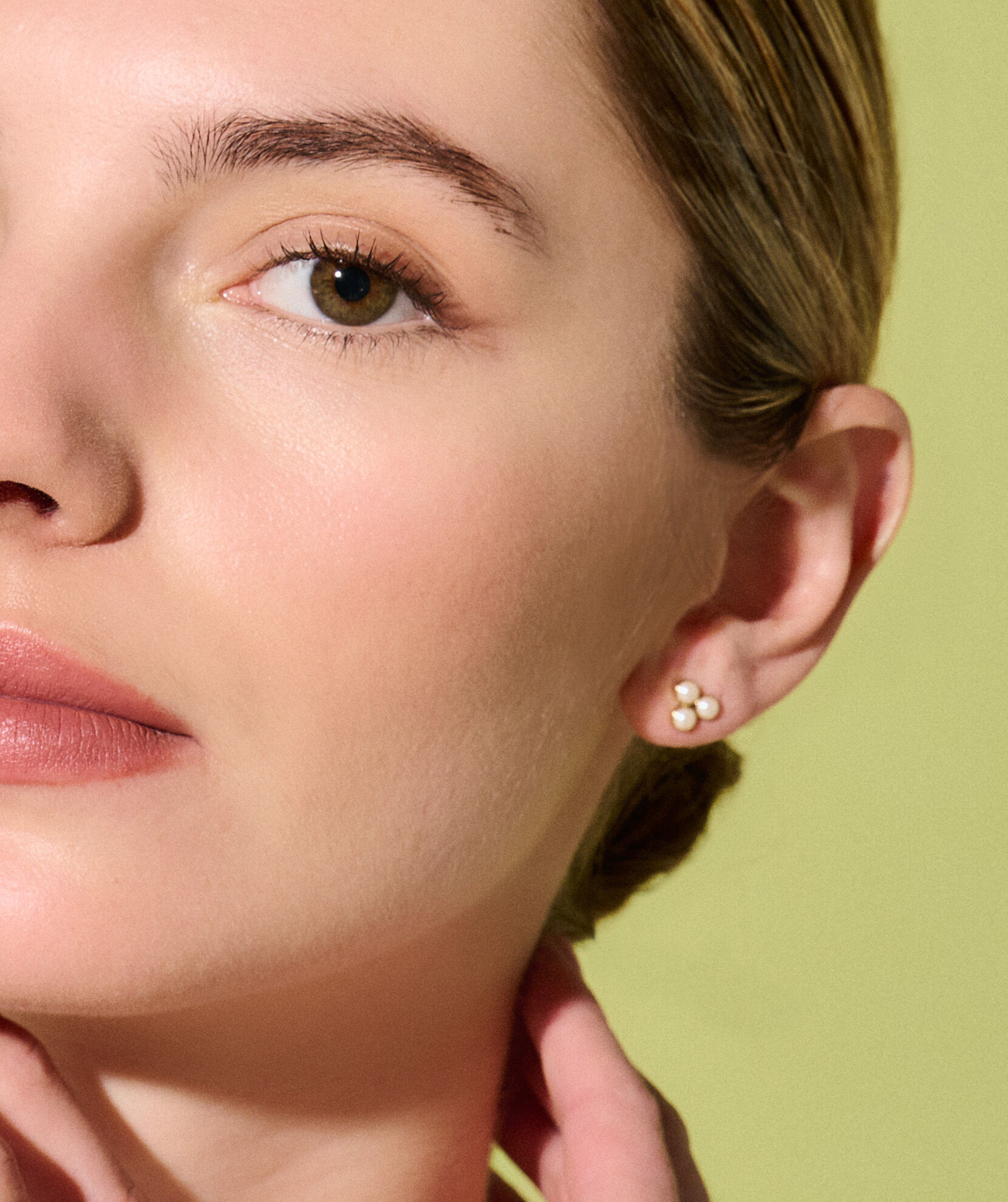Olivia burton pearl earrings online
