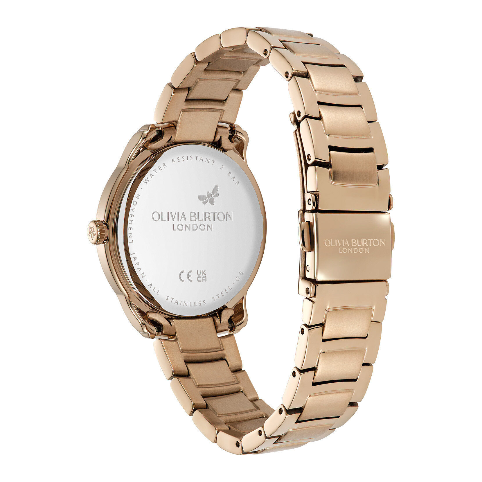 36mm Colourwave Pink Ombre & Rose Gold Bracelet Watch