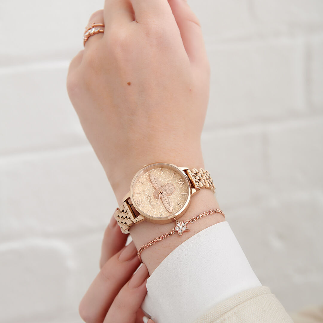 olivia burton 3d bee bangle