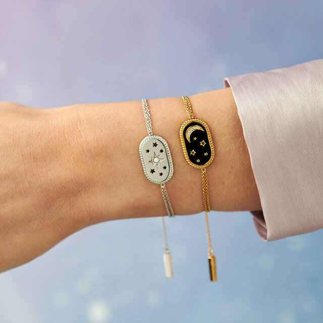 Silver & Opal North Star Bracelet
