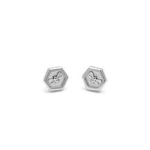 Clous d’oreilles Abeille Minima Argent