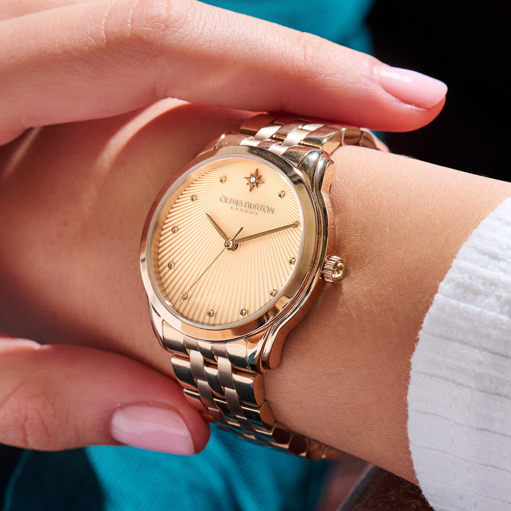 Montre Starlight Or rose 36 mm