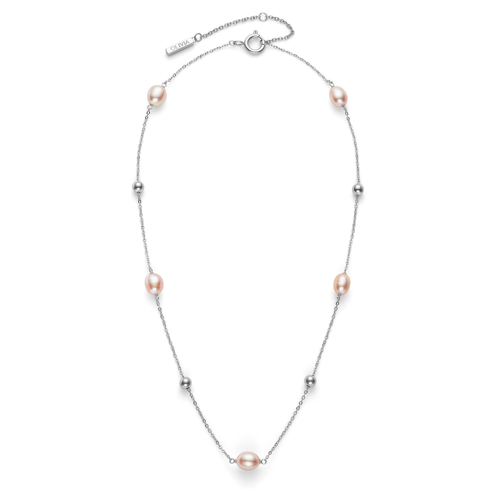 Collier Perlé By The Sea Argenté