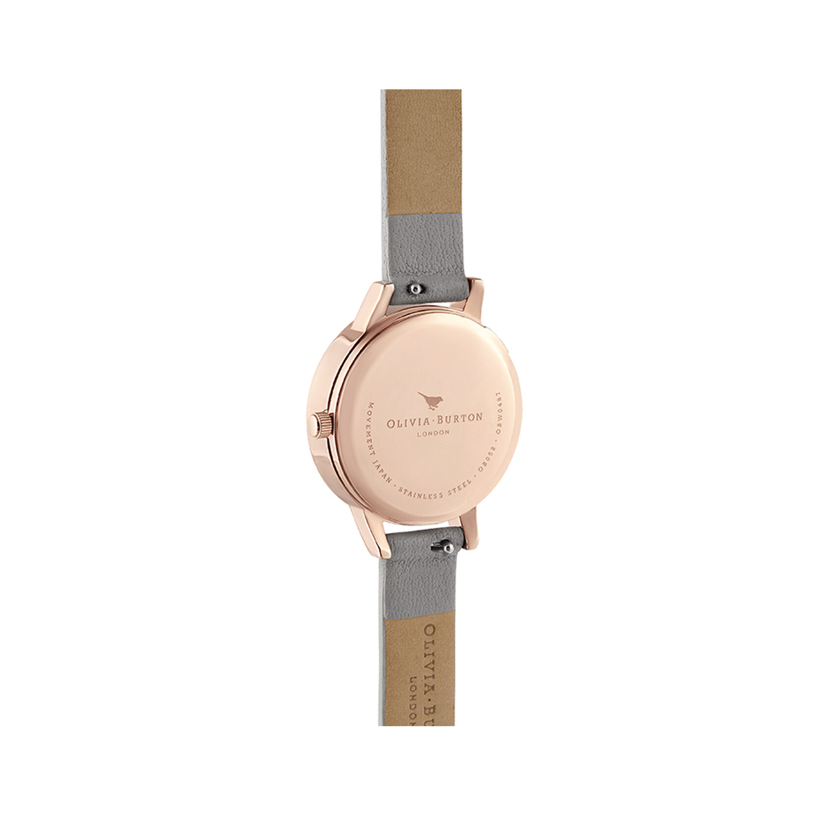 Snow Globe Winter Bunny Midi Grey & Rose Gold