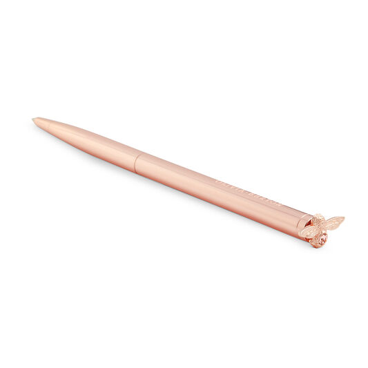 Celebration Bee Pen Rose Crystal & Rose Gold