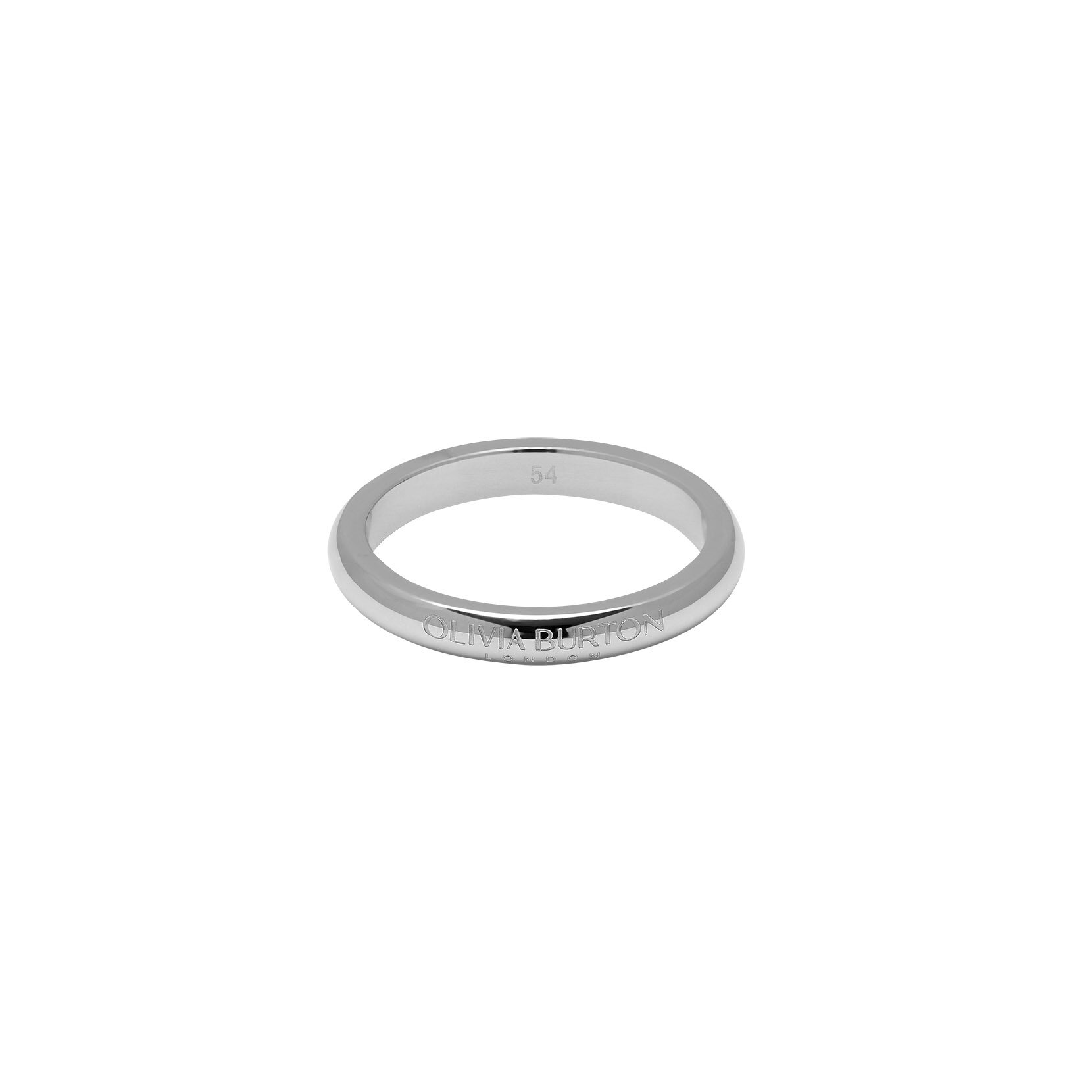 Duo de bagues Entwine Argent M