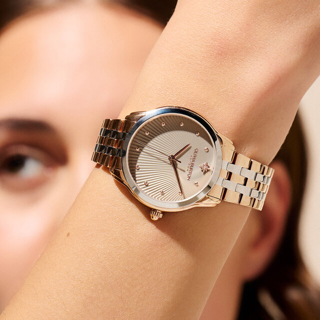 36mm Starlight Grey & Two Tone Bracelet Watch