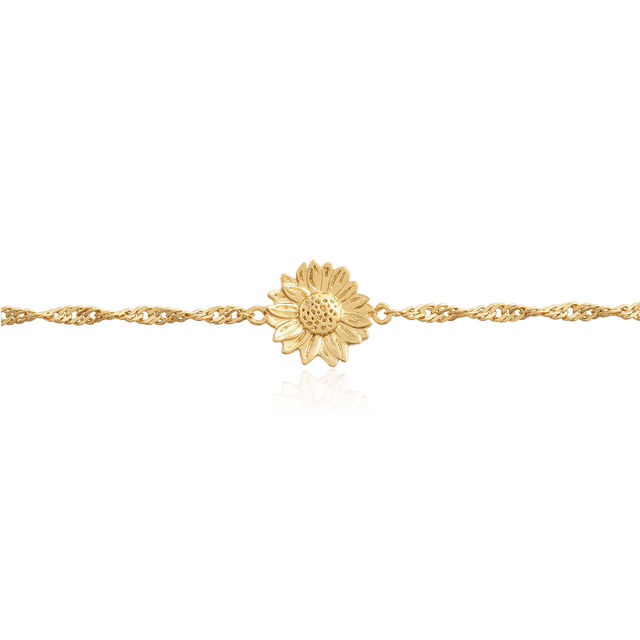 Sunflower Gold Bracelet