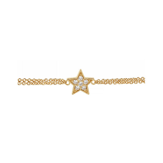 Celestial Star Gold Bracelet