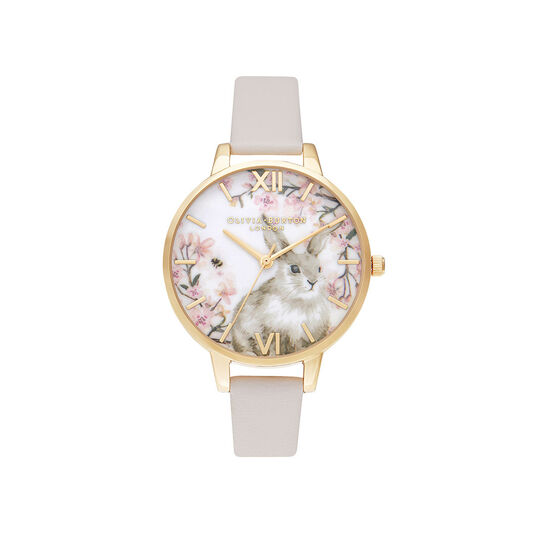 Bunny Vegan Blush & Gold Watch