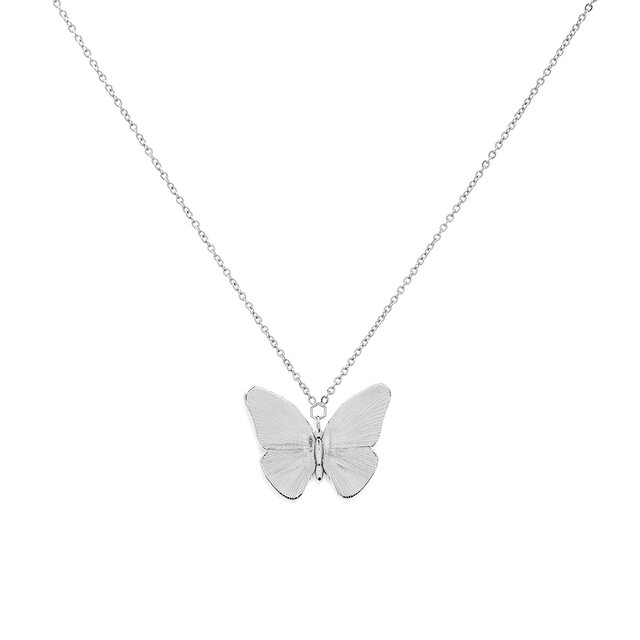 Collier Papillon Argent