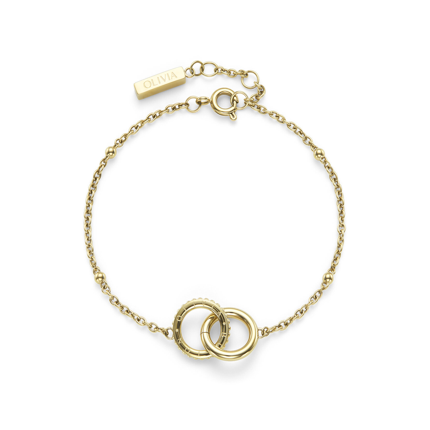 Bracelet Amity Interlock Plaqué Or