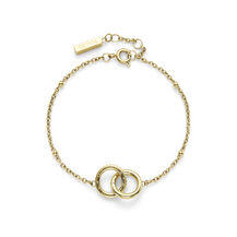 Bracelet Amity Interlock Plaqu&eacute; Or