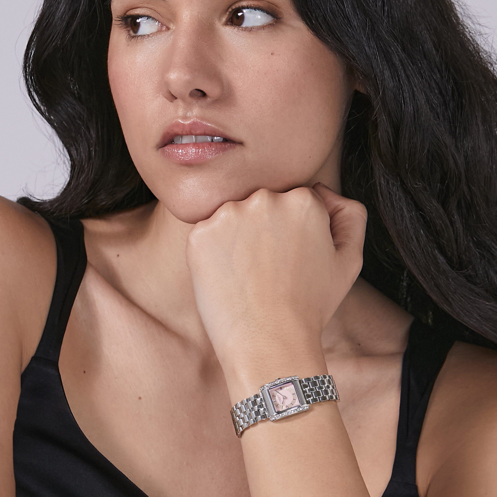 21mm Berkley Blush & Silver Bracelet Watch