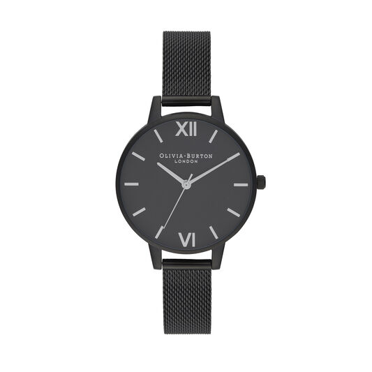 After Dark Silver & Matte Black Mesh