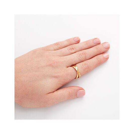 Classics Interlink Gold Ring S