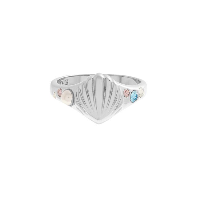 Under The Sea Silver Signet Ring