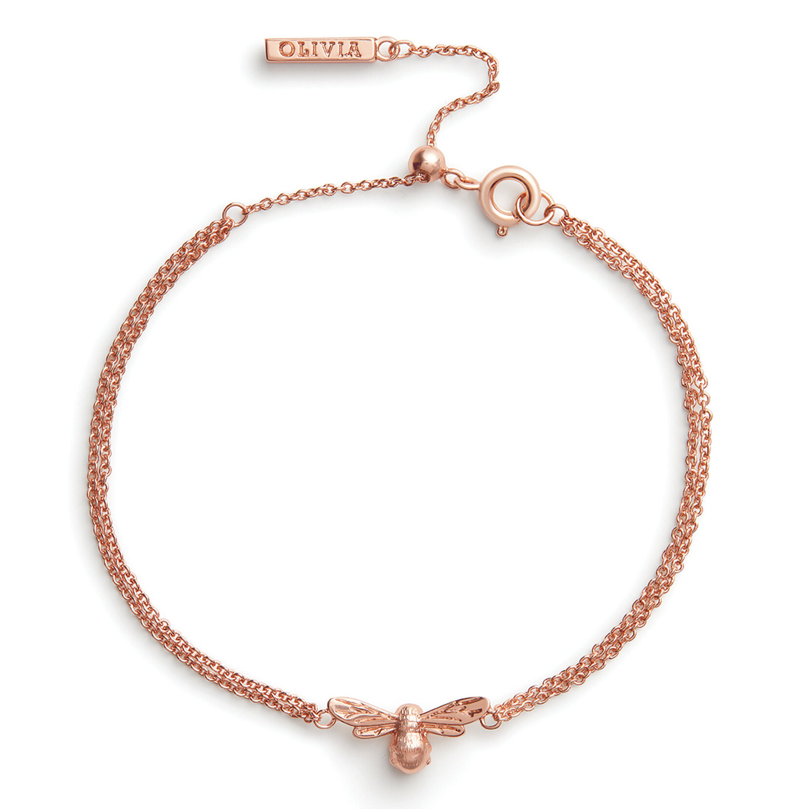 Rose Gold Bee Bracelet