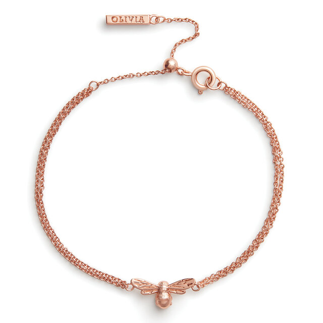 Rose Gold Bee Bracelet