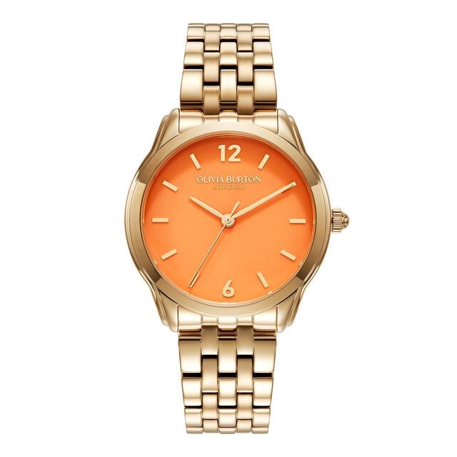 36mm Starlight Colour Sweet Mandarin & Gold Bracelet Watch