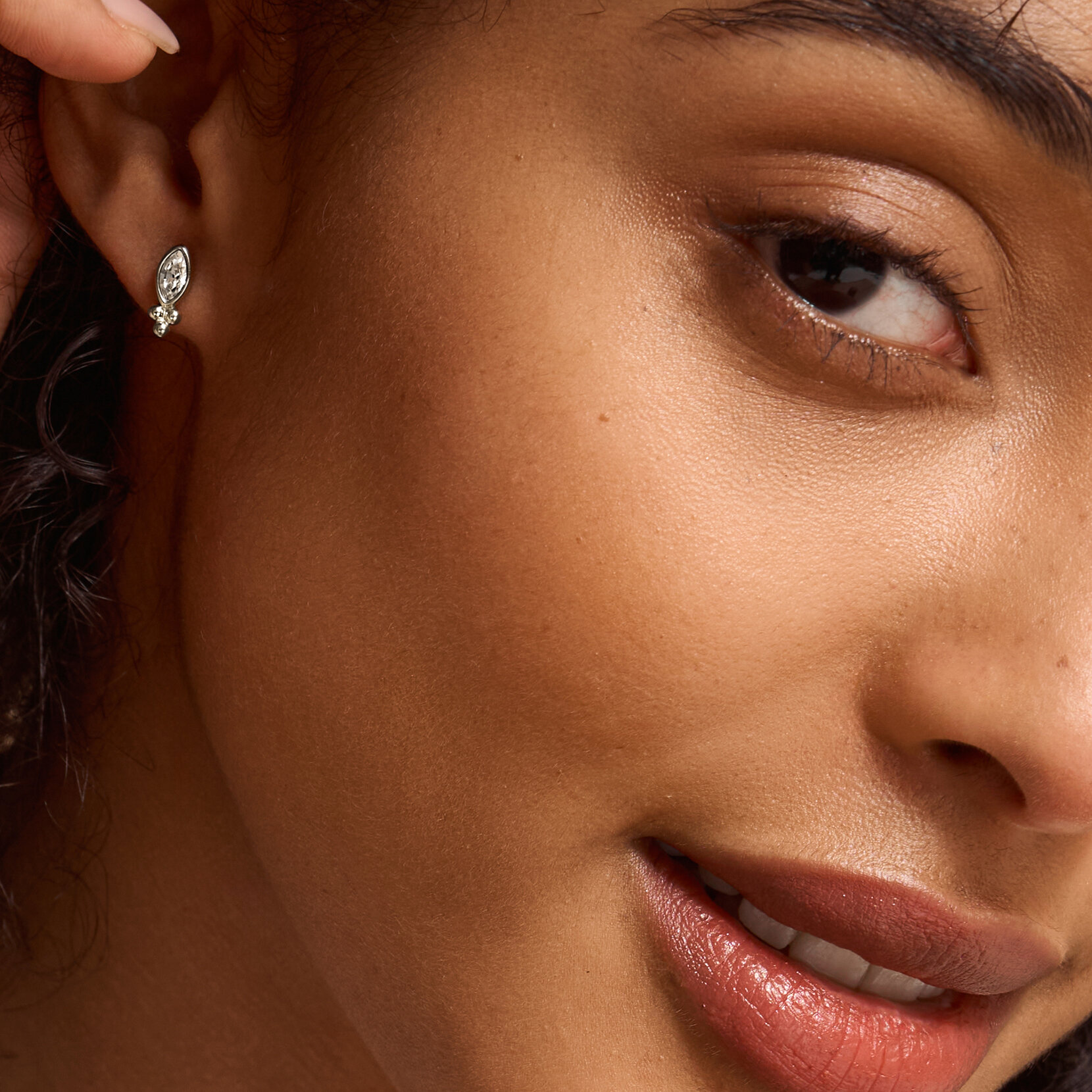 Clous d'oreille Dainty Argent