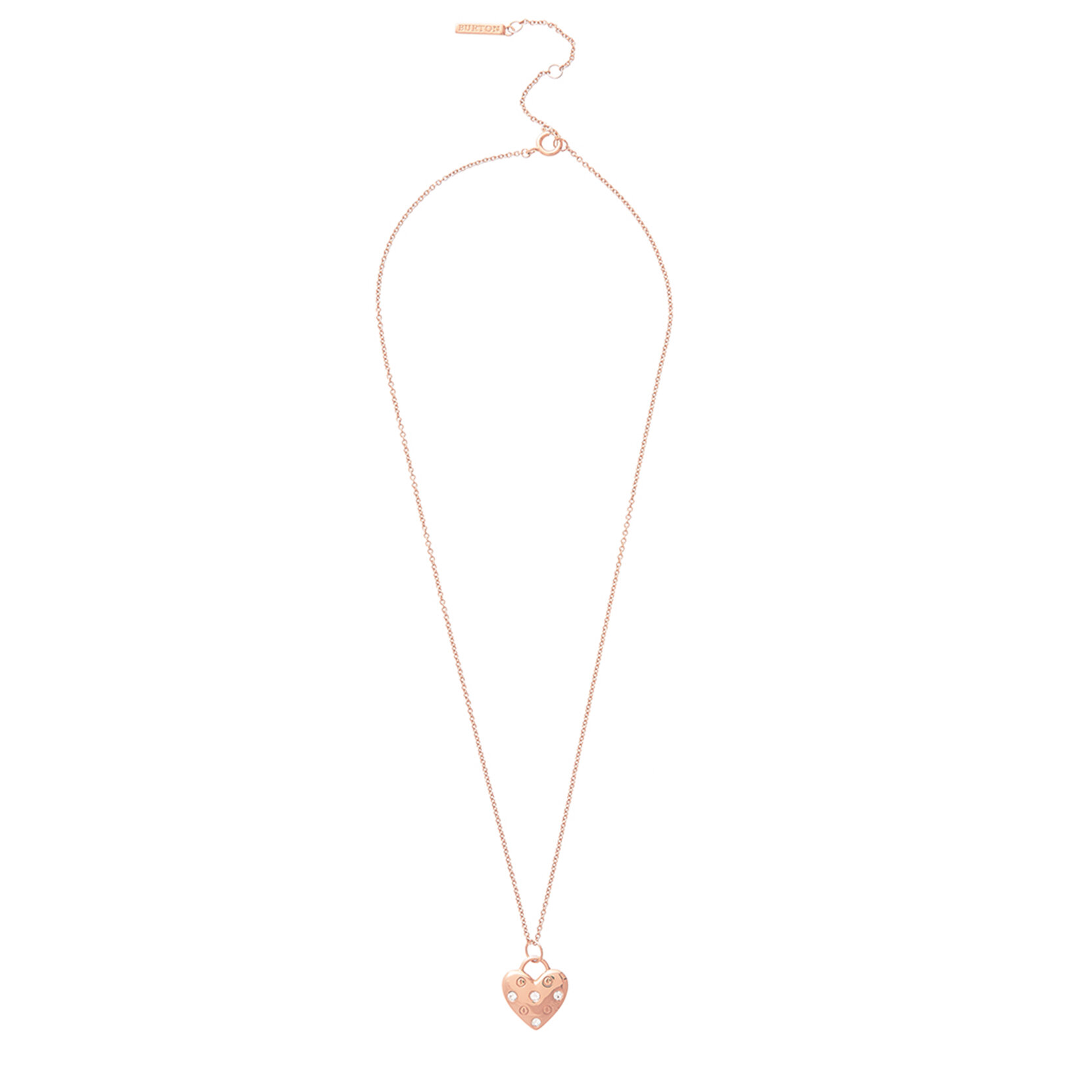 Rose Gold Heart Necklace