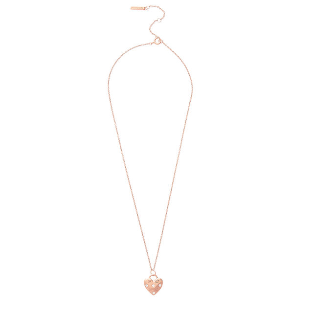 Rose Gold Heart Necklace