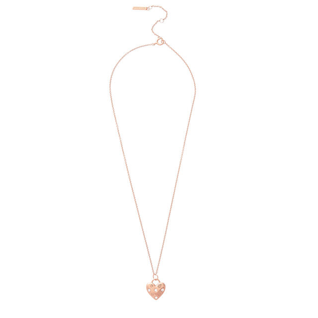Classic Heart Rose Gold Necklace