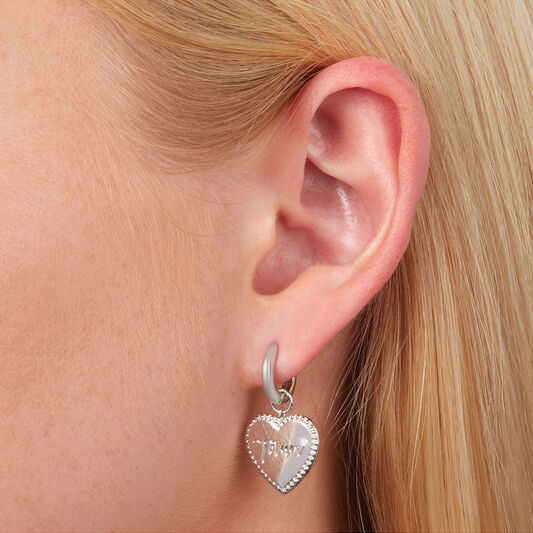 Made for Mum Huggie Hoops Silver