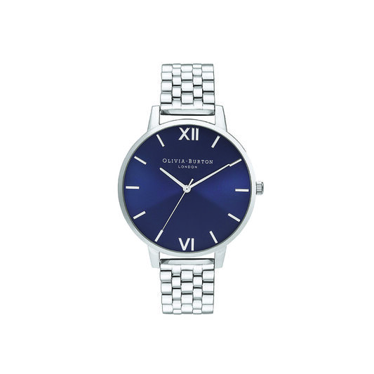 Shoreditch Classic, Midnight & Silver Bracelet