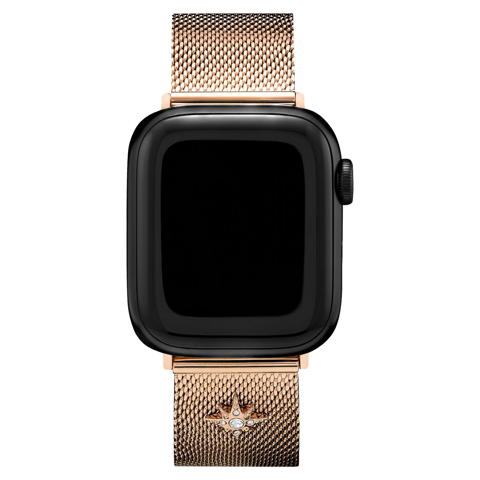 Apple watch band silver mesh on sale