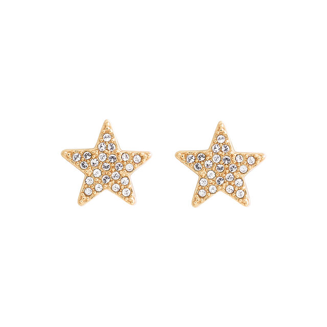 Clous d’oreilles Star en or 
