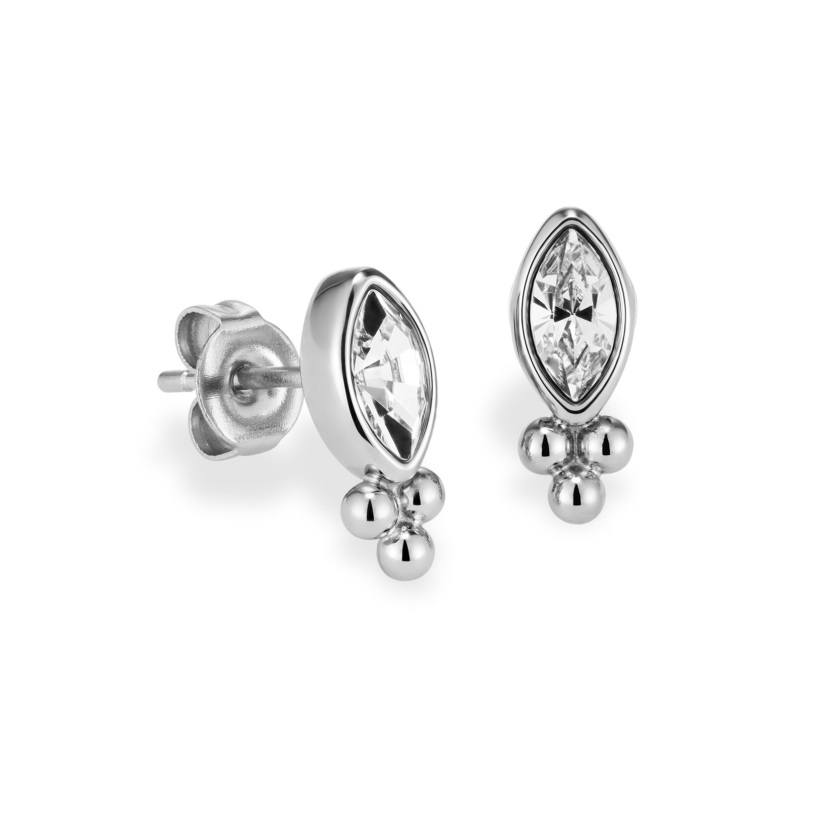 Clous d'oreille Dainty Argent