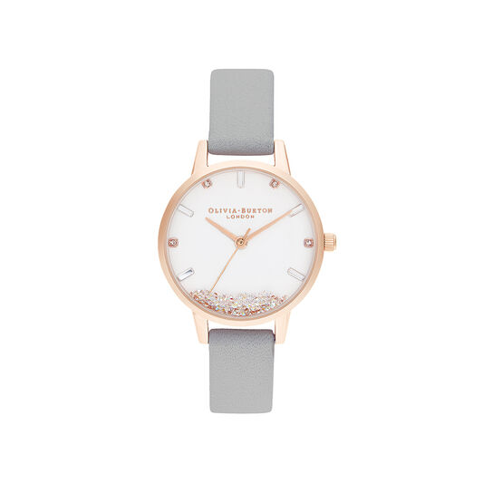 Wishing Watch Grey & Rose Gold Watch