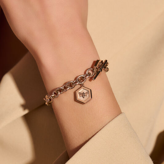 Mary Toggle Bracelet - Rose Gold