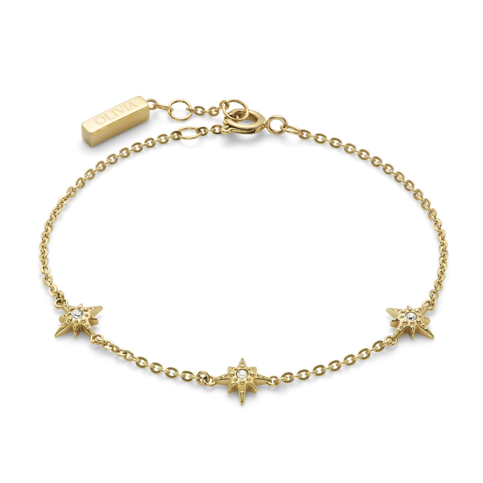 Bracelet Superposition Ever Stacked Étoile Polaire Plaqué Or