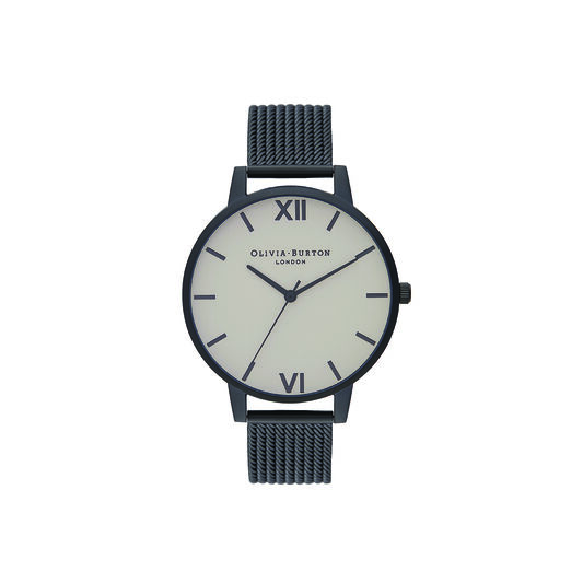Shoreditch Classic, Greige Dial & Black Mesh