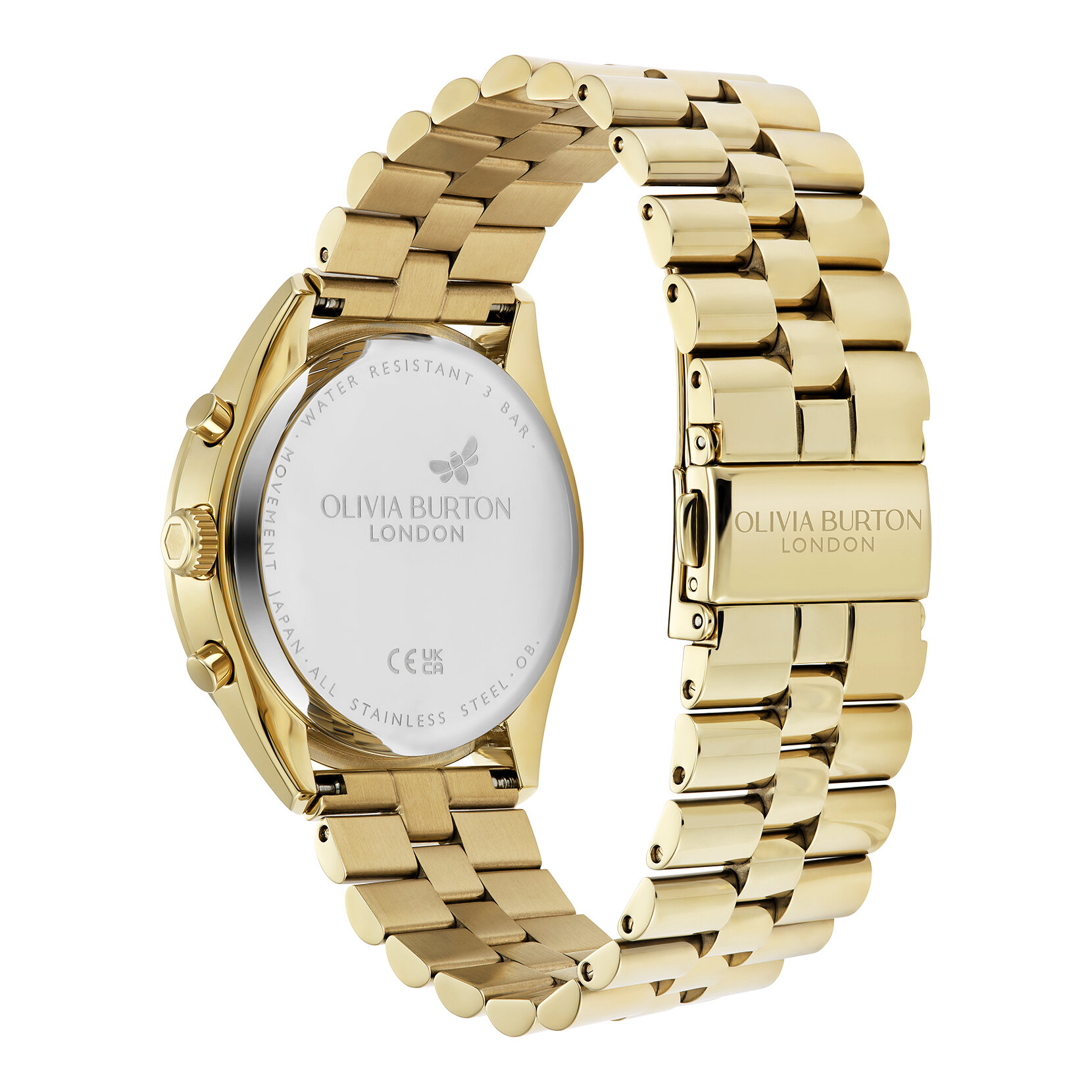 Bracelet de Montre City Classic multifonction 38mm Or