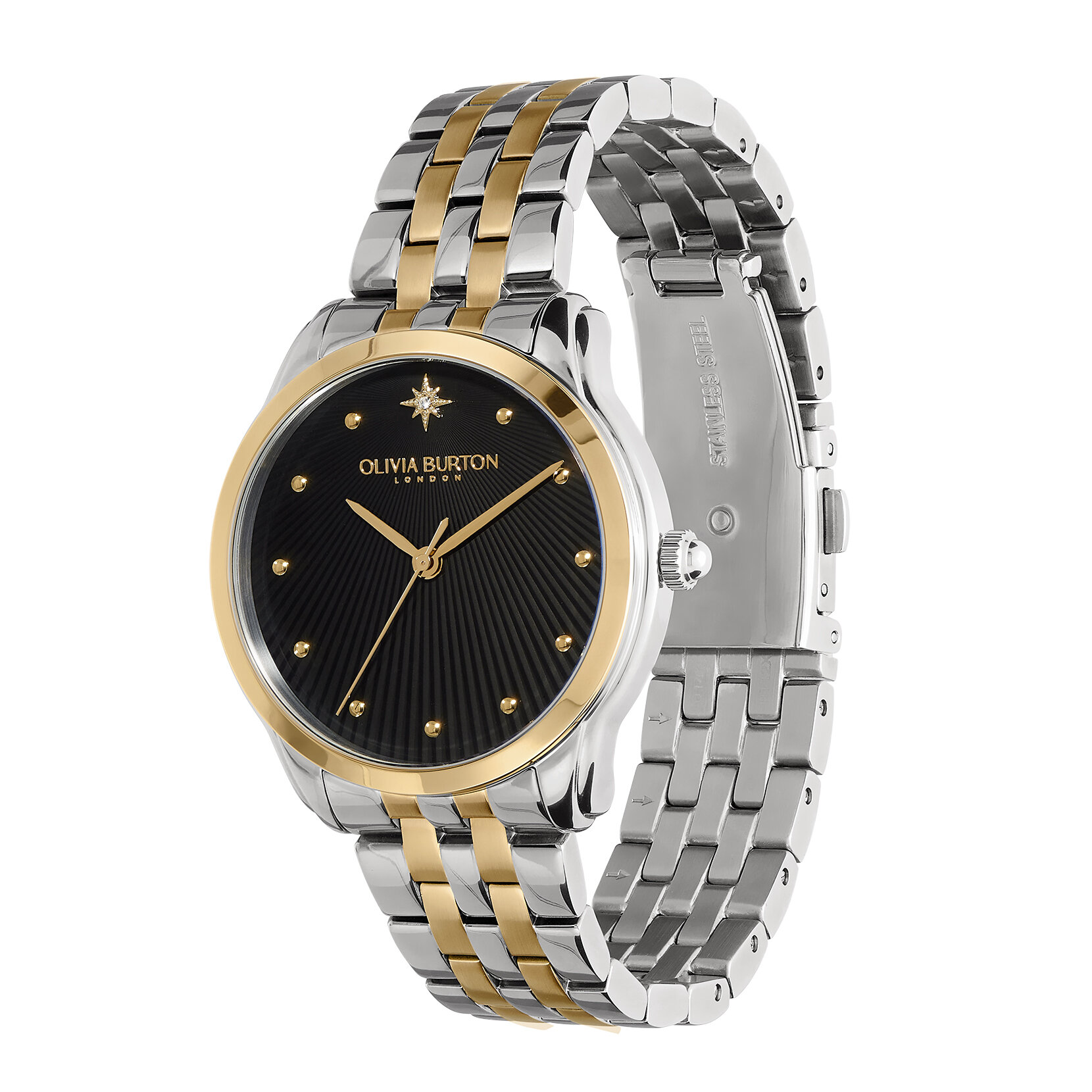 36mm Starlight Black & Two Tone Bracelet Watch